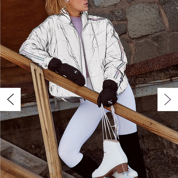 FP Movement by Free People Metallic Puffer Jacket - Picture 3 of 8